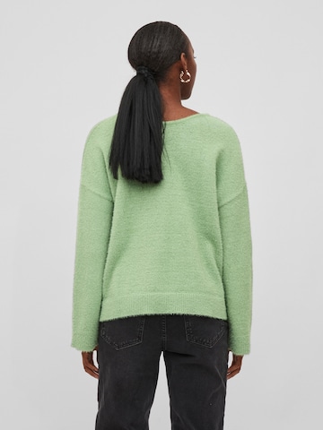 VILA Пуловер 'FEAMI' в зелено