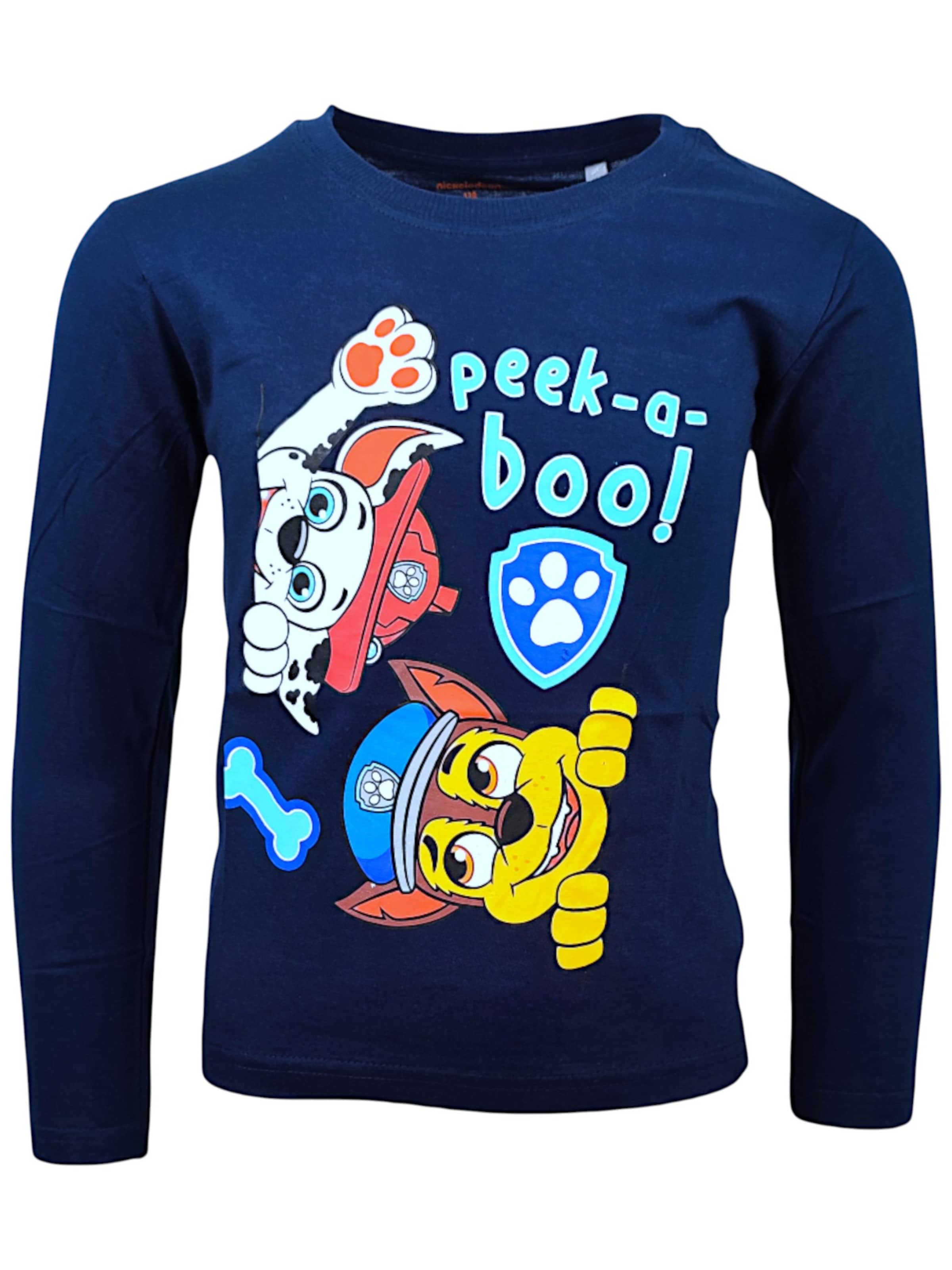 Paw Patrol Shirt 'PAW Patrol'‌‌‌‌‌‌‌‌‌‌ in Blau: Vorderseite