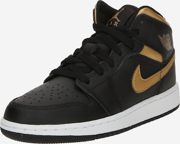 Jordan Superge 'AIR JORDAN 1' | črna barva: sprednja stran