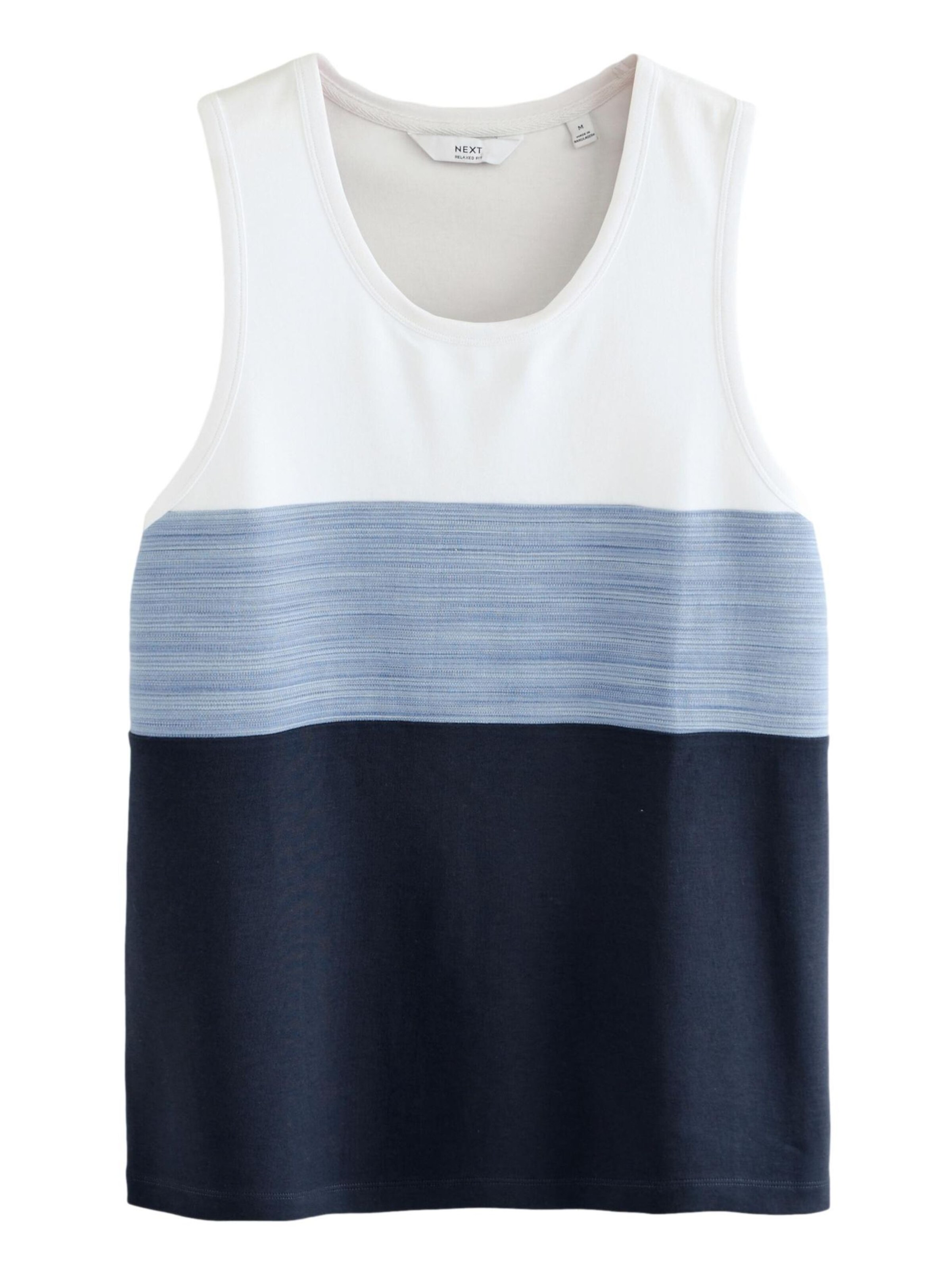 Next Majica | modra barva: sprednja stran