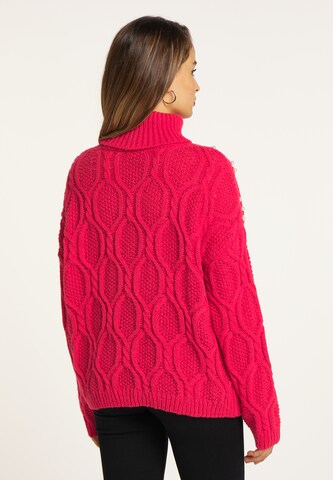 Pull-over faina en rouge