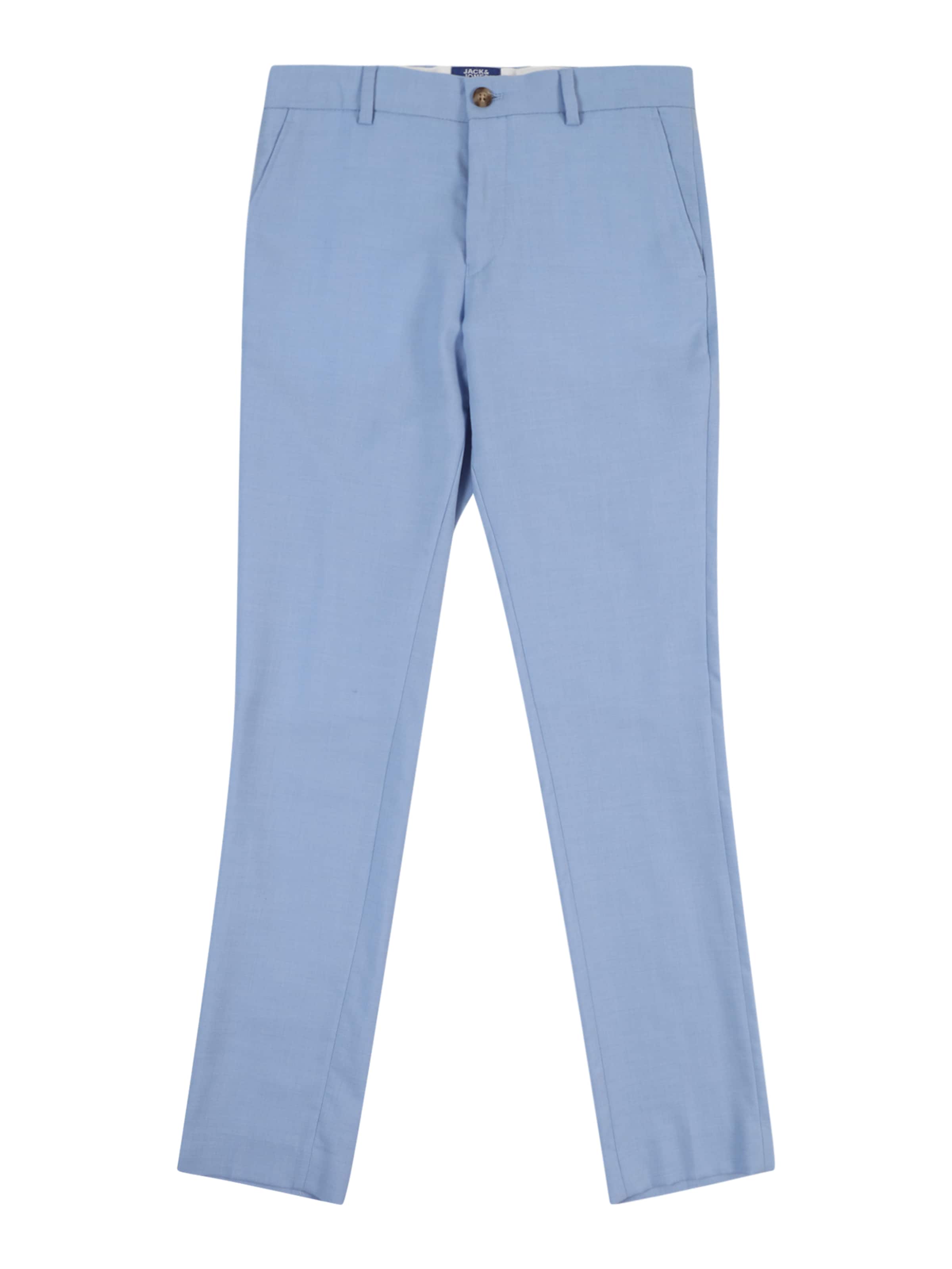 Jack & Jones Junior Slim fit Pants 'JPRSOLARIS' in Blue: front