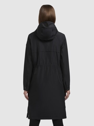 Manteau mi-saison 'Dipa' khujo en noir
