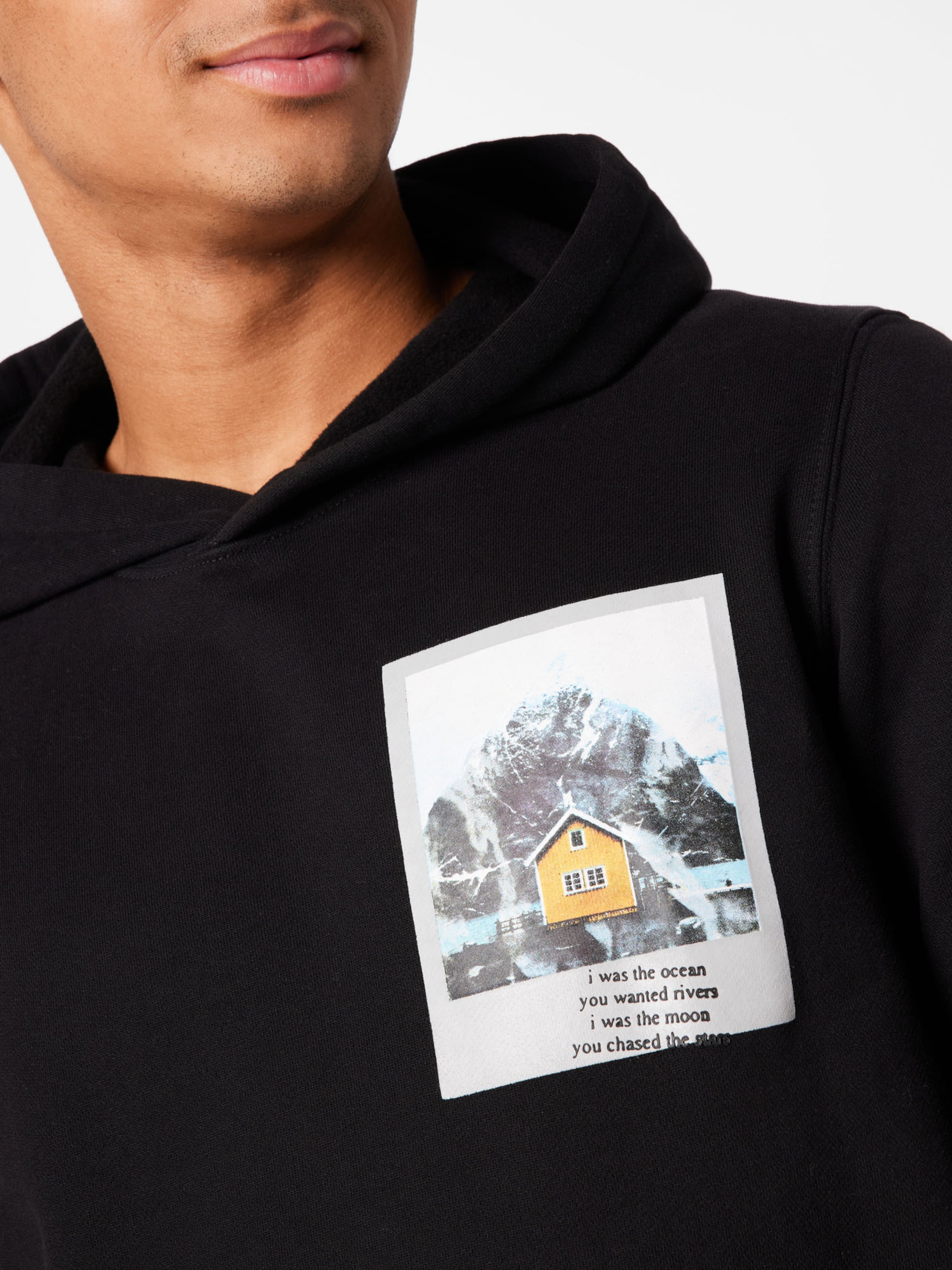 Männer Große Größen s.Oliver Sweatshirt in Schwarz - NF58477 Männer Große Größen s.Oliver Sweatshirt in Schwarz - NF58477
