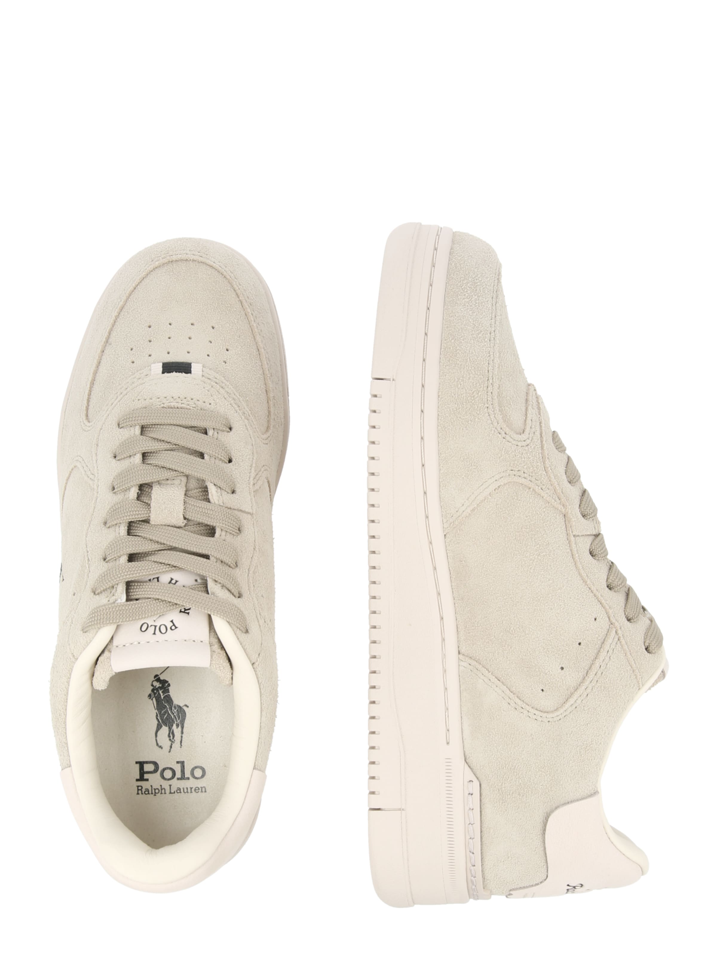 Polo Ralph Lauren Rövid szárú sportcipők 'MASTR' - bézs