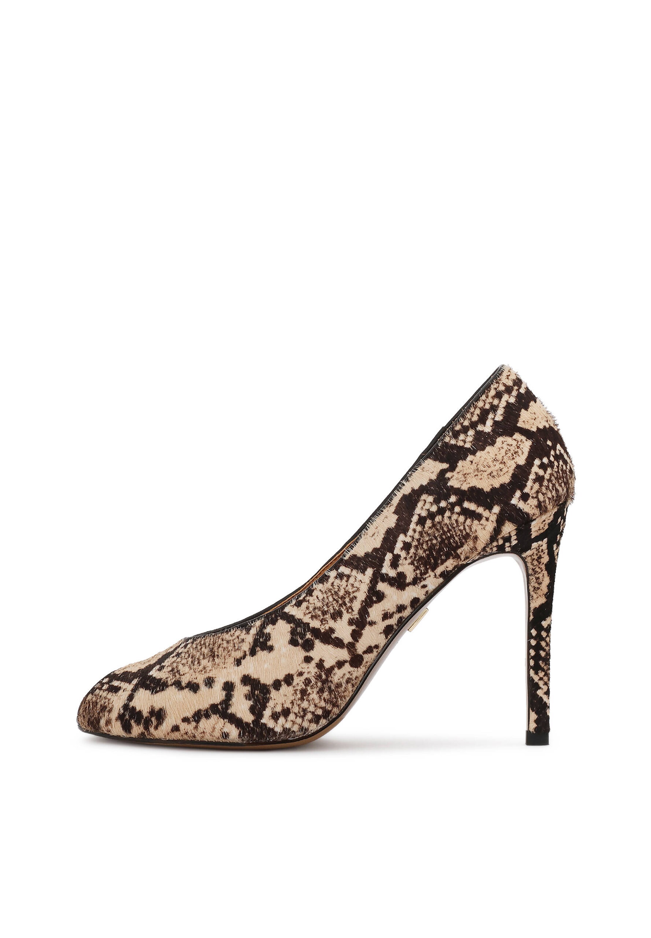 Kazar Pumps in Beige: Vorderseite