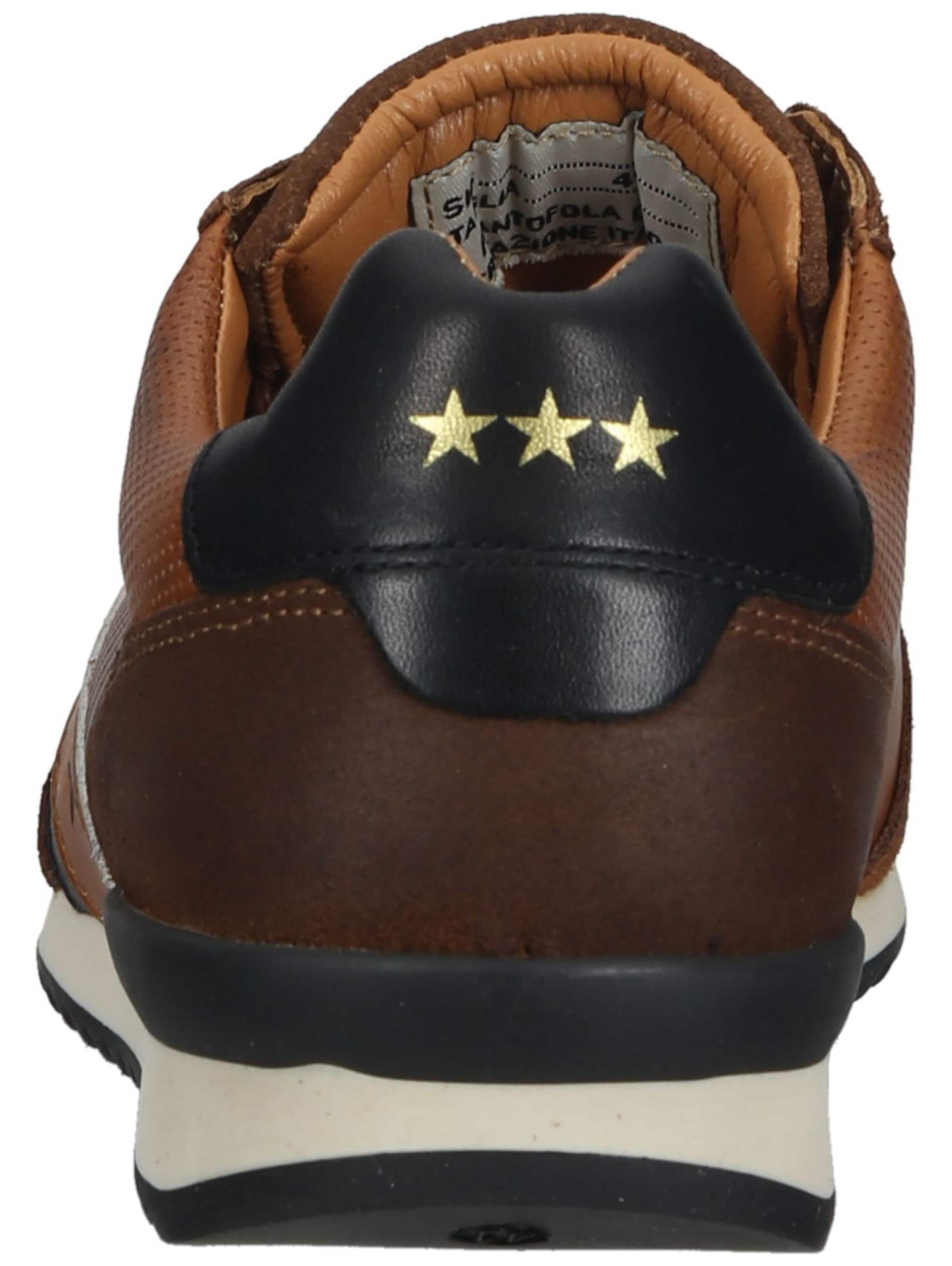 Sneaker bassa 'Rizza' di PANTOFOLA D'ORO in marrone
