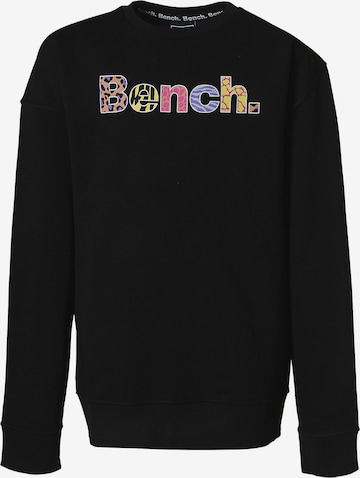 BENCH Sweatshirt 'Drish' in Schwarz: predná strana