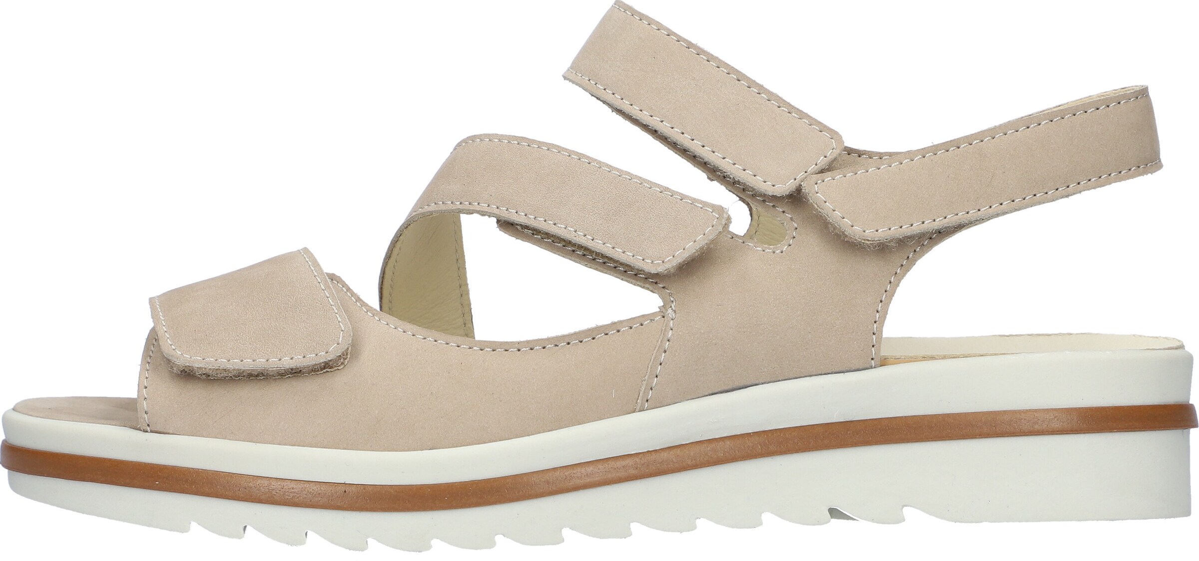 WALDLÄUFER Strap Sandals in Beige