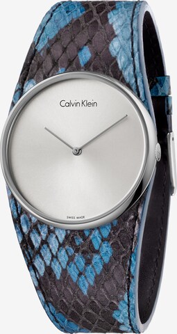 Calvin Klein Quarzuhr in Blau: predná strana