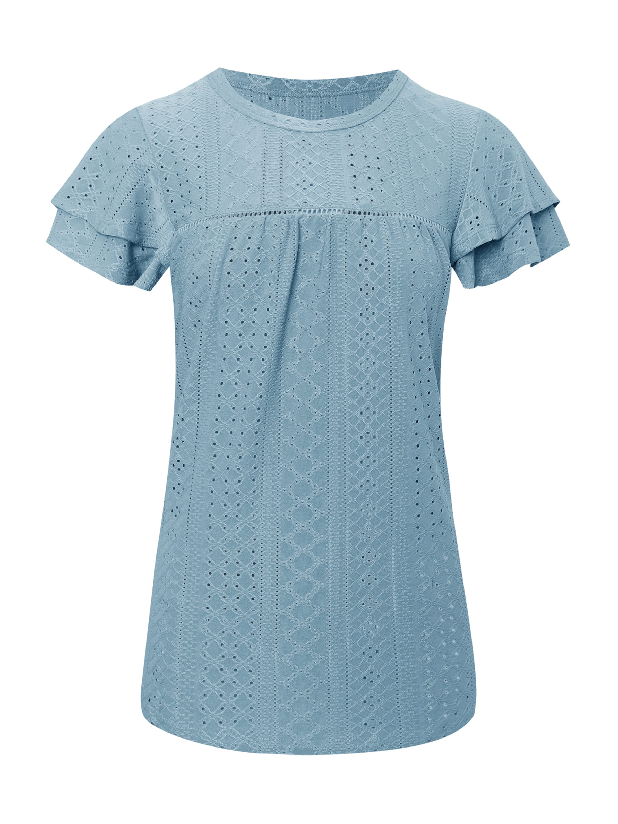 Imily Bela Тениска в синьо: отпред