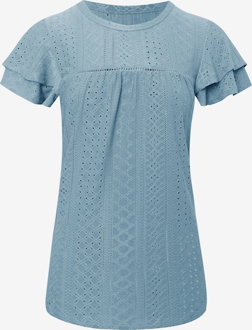 Imily Bela Тениска в синьо: отпред