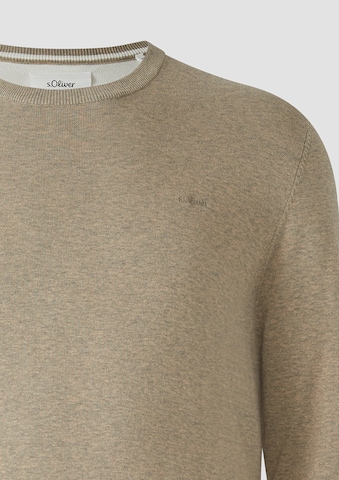 s.Oliver Sweater in Beige