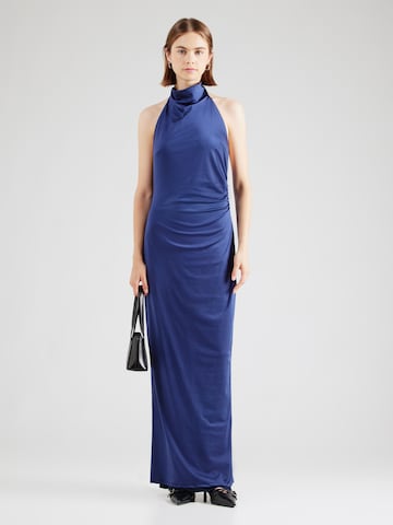 SWING - Vestido de noche en azul
