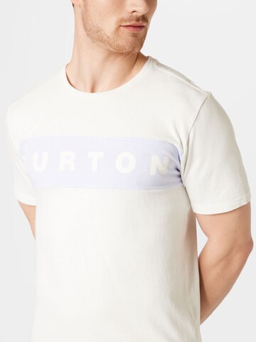 BURTON Tričko – bílá