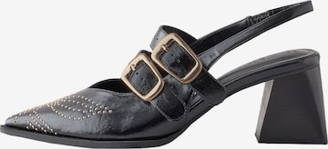 Next Lahtise kannaosaga kontsakingad 'Forever Comfort', värv must: eest vaates