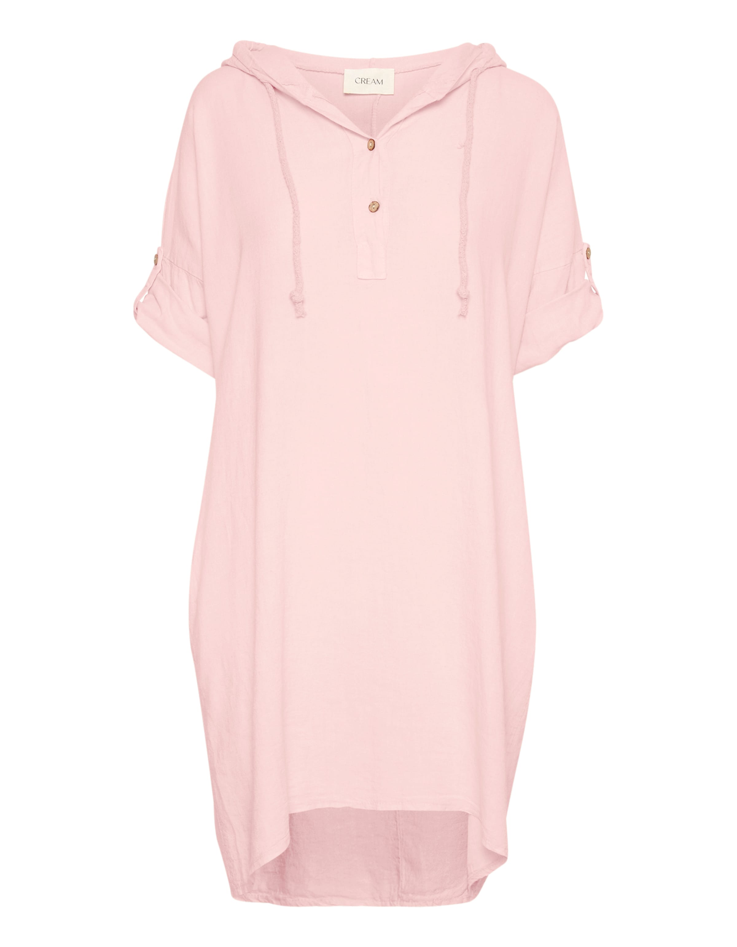 Cream Dress 'Lark' in Pink: front