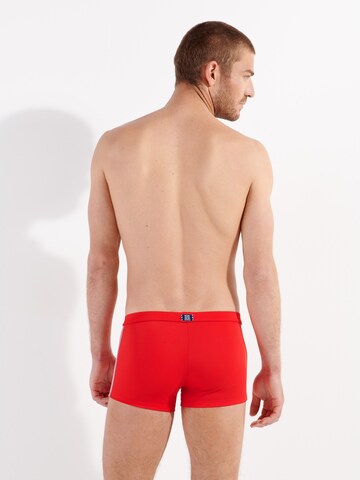 HOM Badeshorts ' Nautical Cup ' in Rot