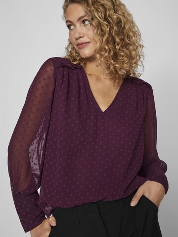 VILA Blouse 'Edee' in Lila