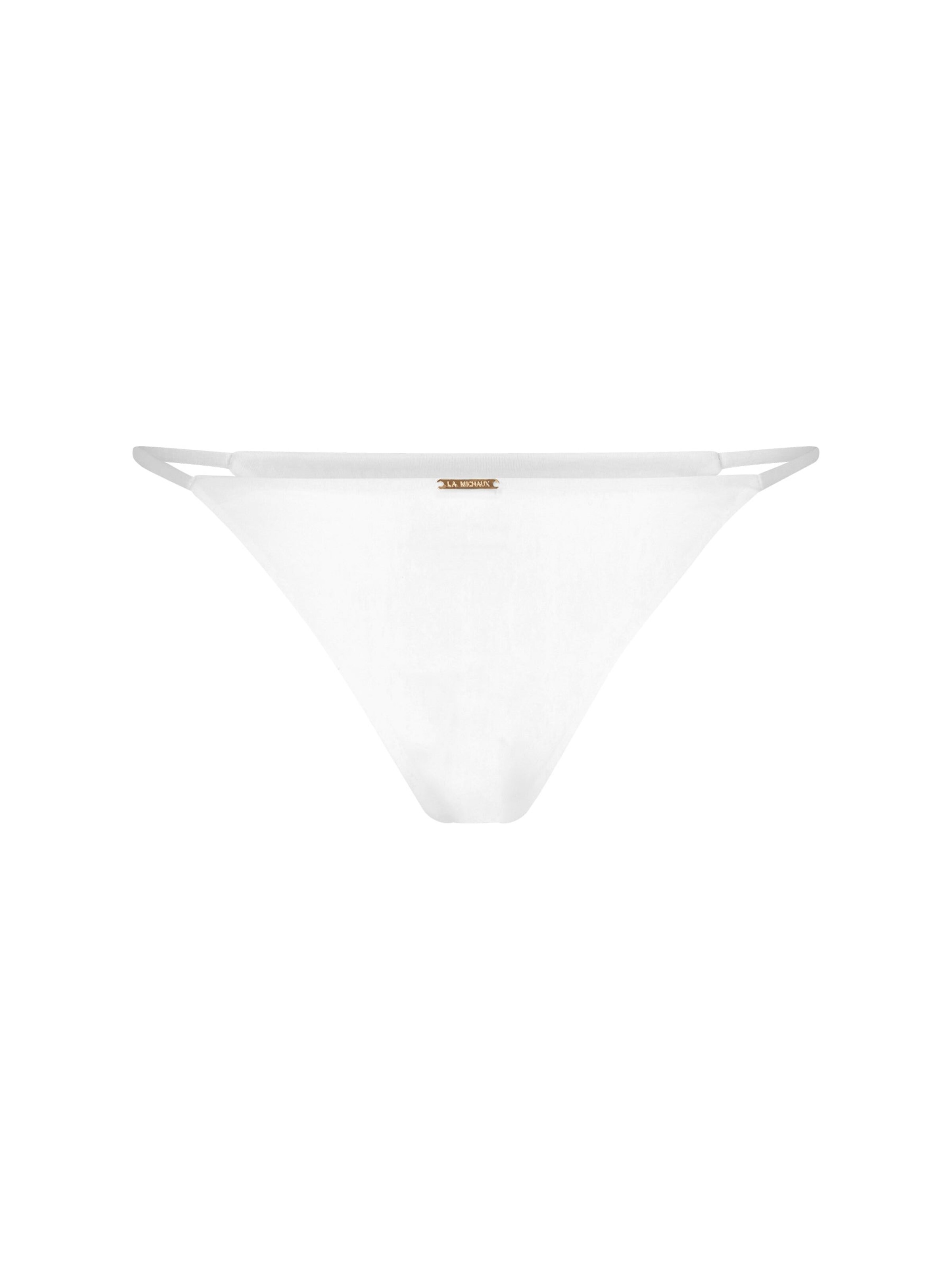 La Michaux Bikini bottom 'JADE' in White