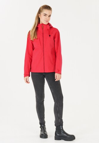 Whistler Outdoor Jacket 'Downey' in Red: front