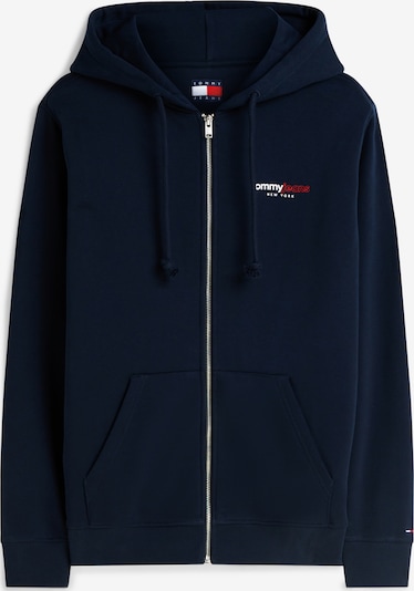 Džemperis 'DNA' iš Tommy Jeans, spalva – tamsiai mėlyna / raudona / balta, Prekių apžvalga