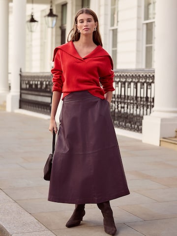 Pulover 'N. Premium' de la Next pe roșu