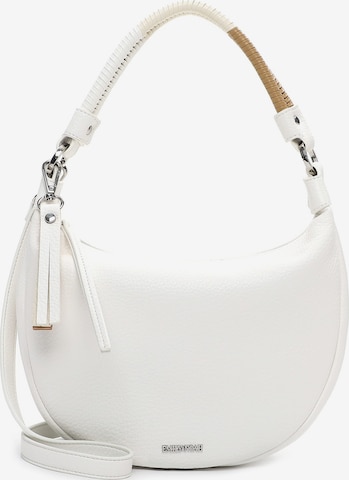 Sac à bandoulière 'Jeanine' Emily & Noah en blanc : devant