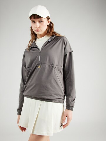 ADIDAS PERFORMANCE Sportief sweatshirt 'Ultimate365' in Grijs: voorkant