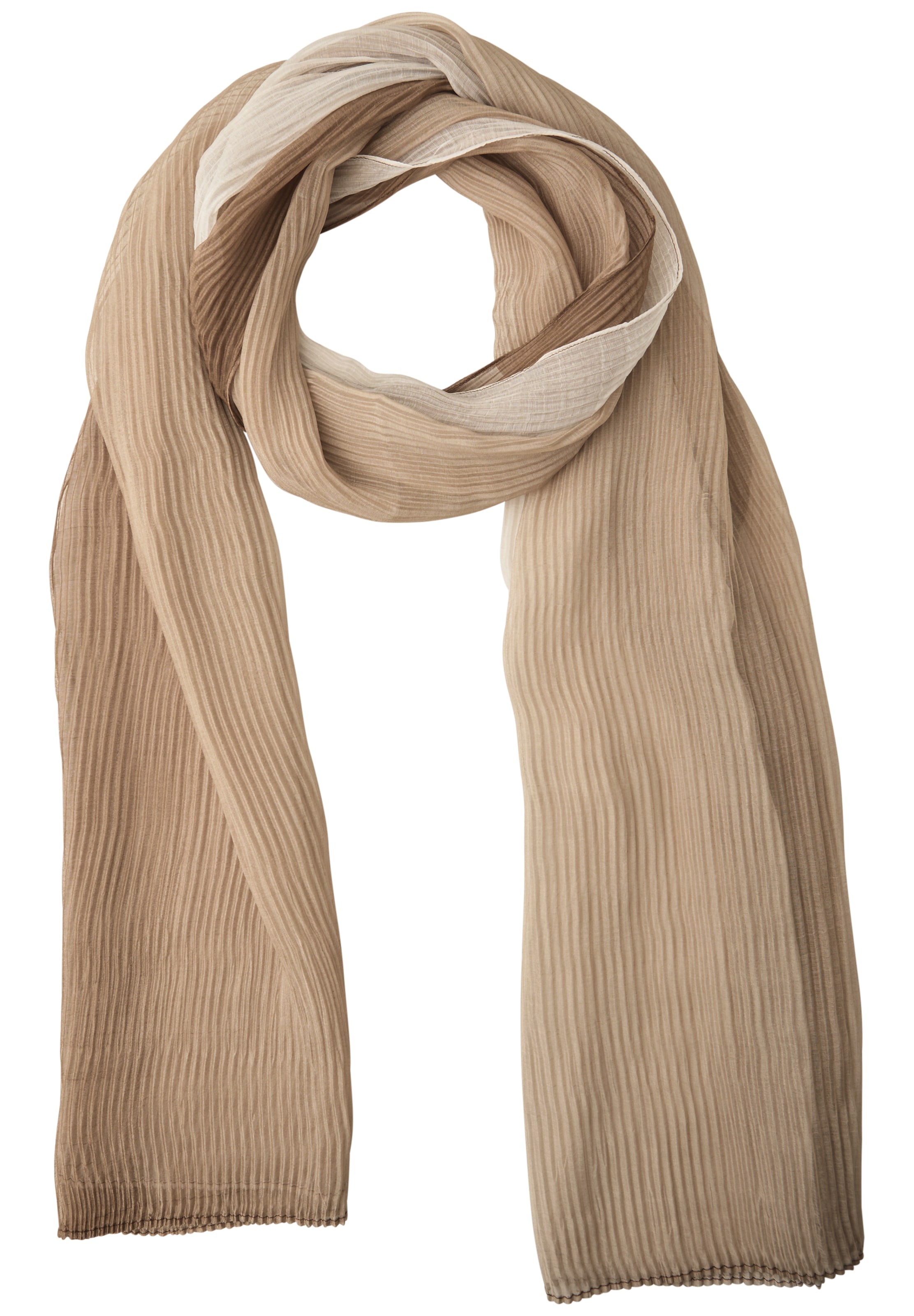 STREET ONE Scarf in Brown: front
