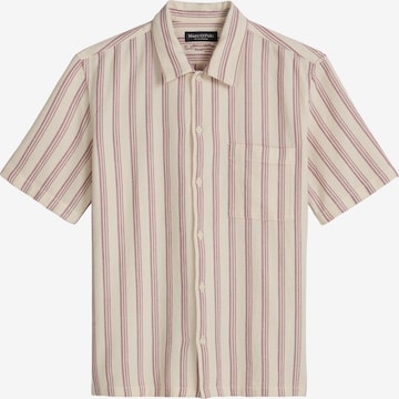 Coupe regular Chemise Marc O'Polo en beige : devant