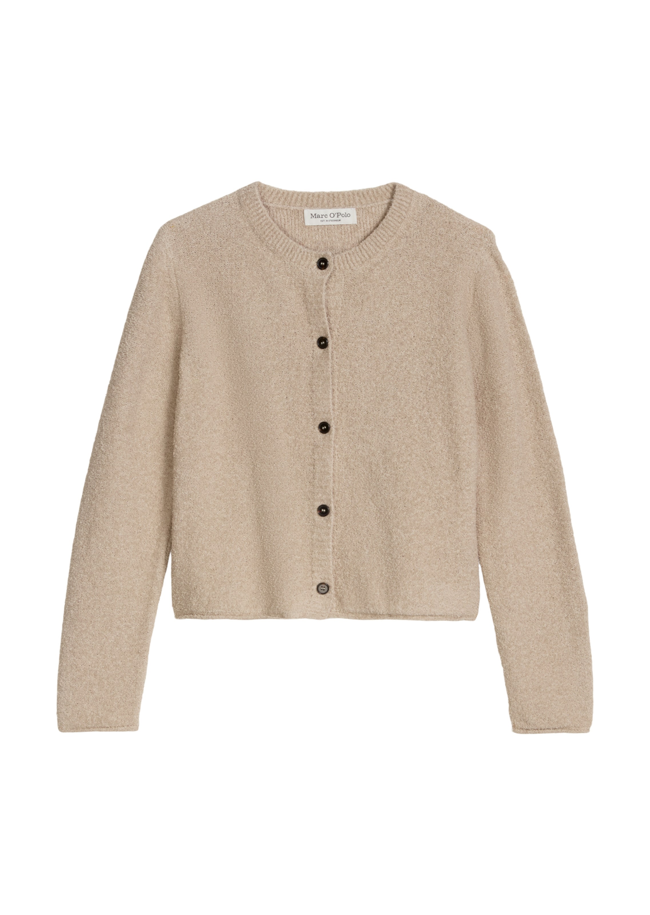 Marc O'Polo Strickjacke in Grau: Vorderseite