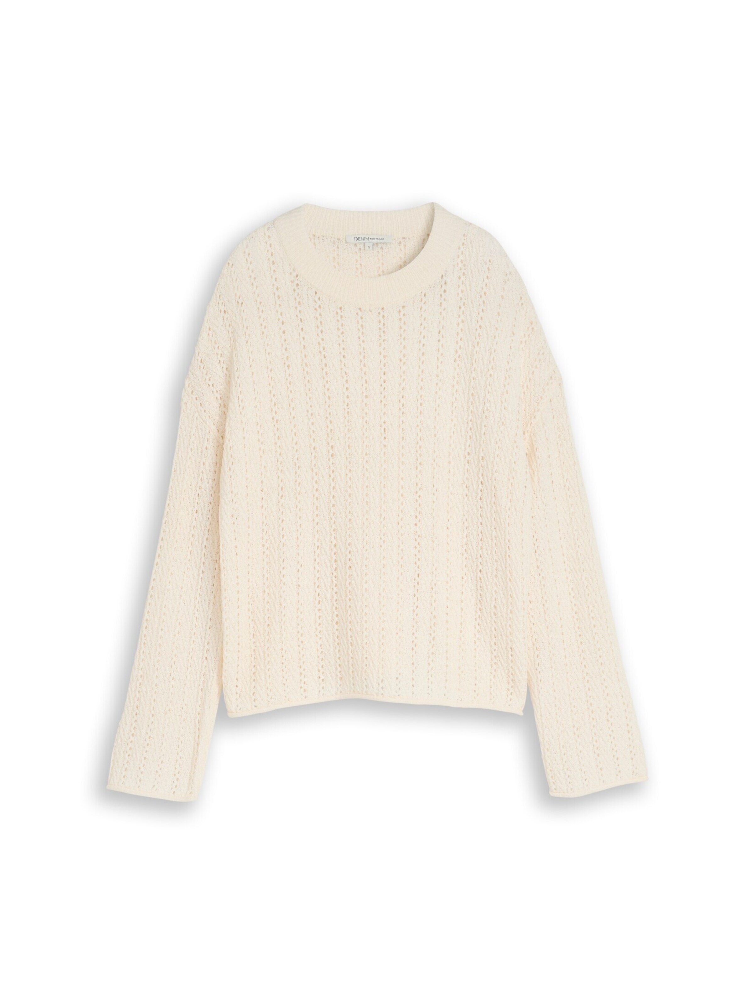 TOM TAILOR DENIM Trui in de kleur Wit, Productweergave