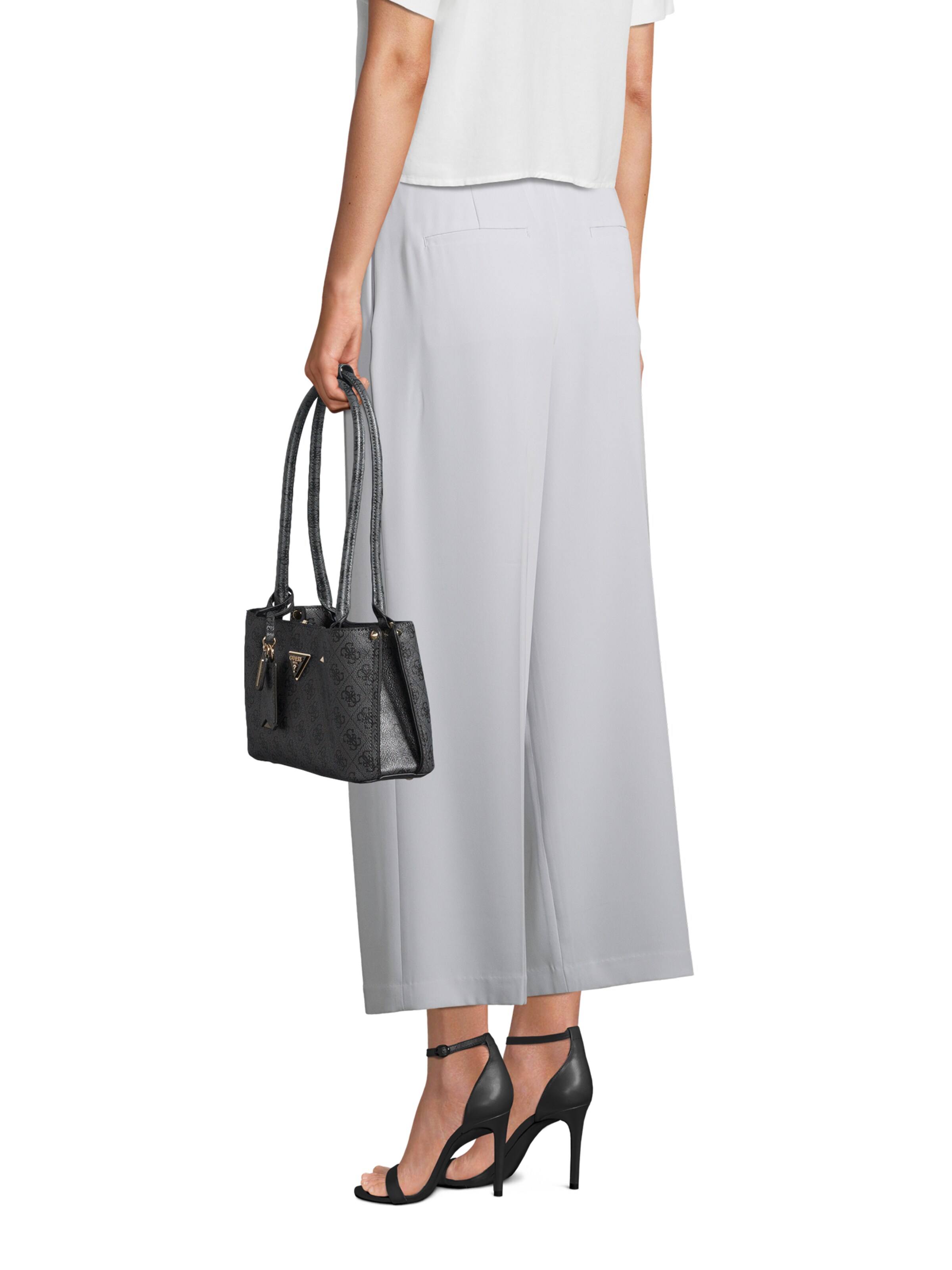 GUESS Shoulder bag 'Meridian' in Grey