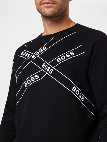 BOSS Sweatshirt in Schwarz