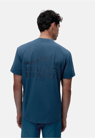 Born Living Yoga Shirt 'Baffin' in Blue: front