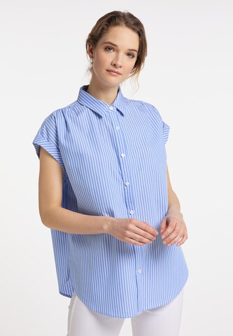 DreiMaster Maritim Bluse in Blau