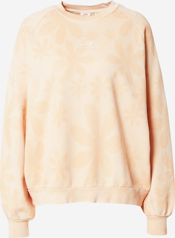 LEVI'S ® Sweatshirt 'Graphic Snack Sweatshirt' in Orange: predná strana