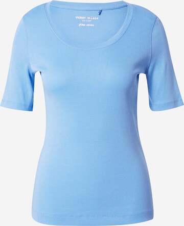 GERRY WEBER Shirt in Blauw: voorkant