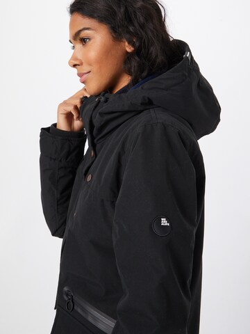 Alife and Kickin - Parka de inverno 'CharlotteAK' em preto