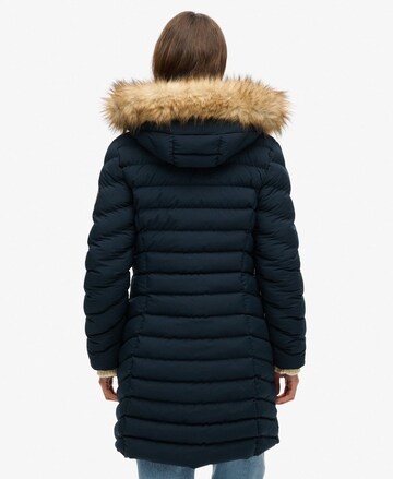 Superdry Winter Coat 'Fuji' in Black