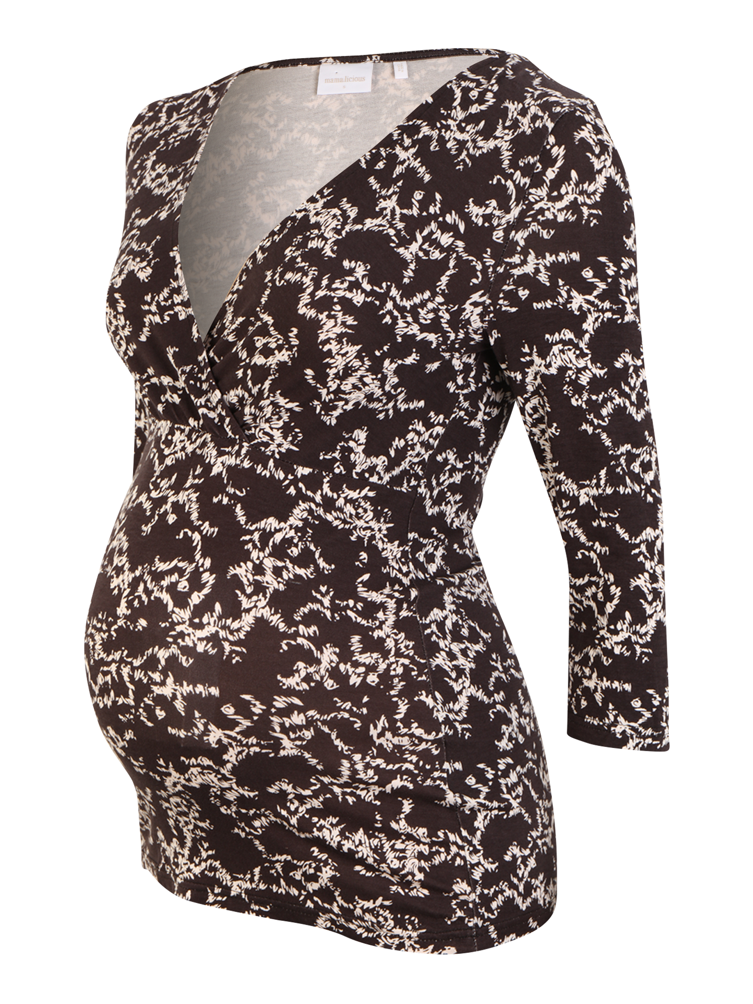 Maglie e top Abbigliamento MAMALICIOUS Maglietta Trille in Marrone 