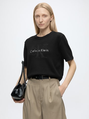 Pull-over Calvin Klein Jeans en noir