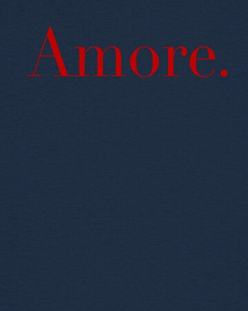 Maglietta ' Amore ' di Watapparel in blu
