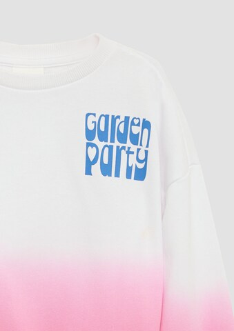 s.Oliver Sweatshirt in Weiß