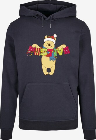 ABSOLUTE CULT Sweatshirt ' Winnie The Pooh ' in Blau: predná strana