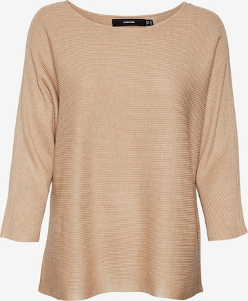 VERO MODA - Jersey 'NORA' en beige: frente