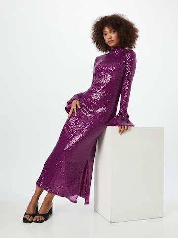 Robe de soirée Warehouse en violet