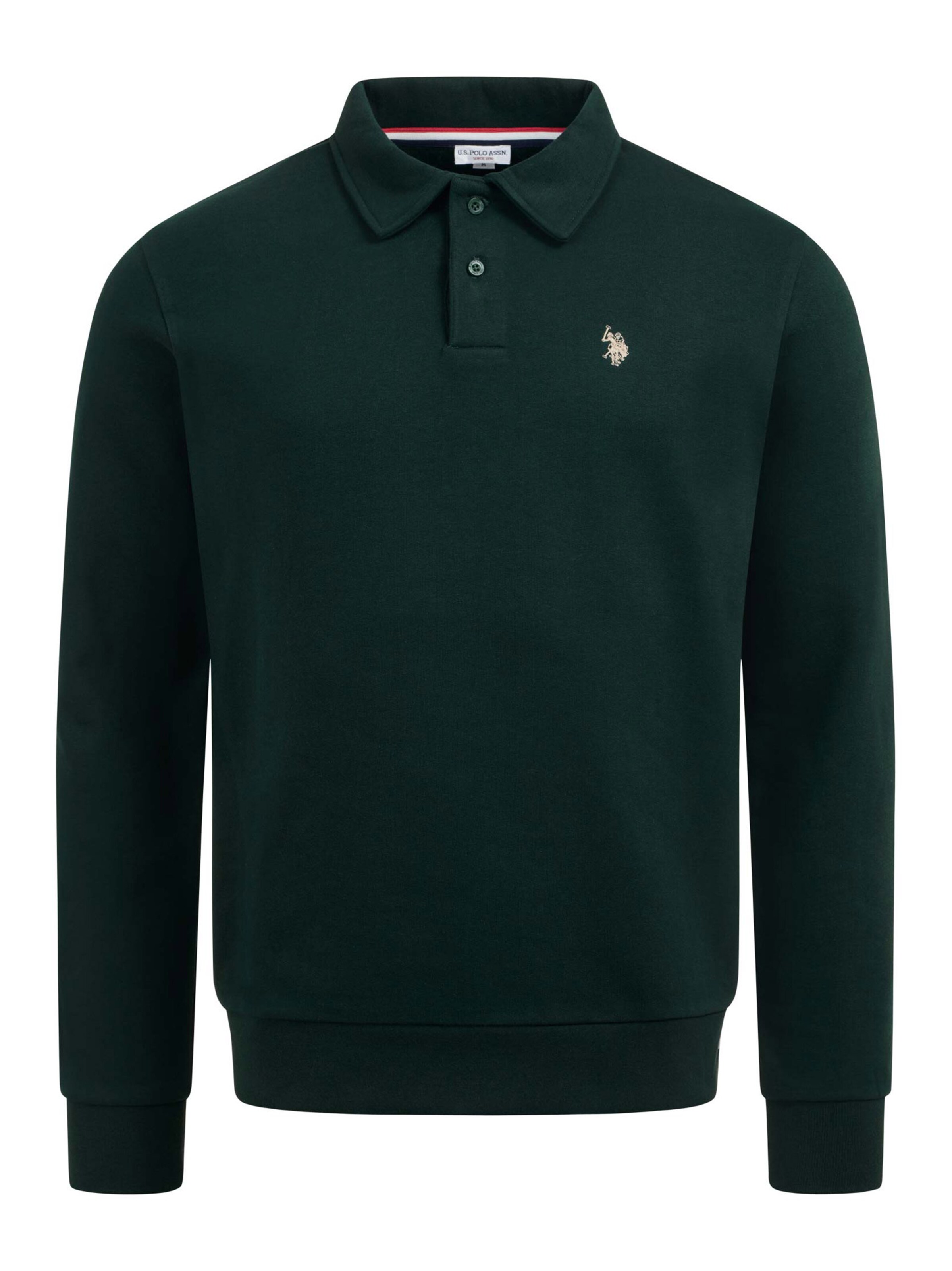 U.S. POLO ASSN. Sweatshirt in Green: front