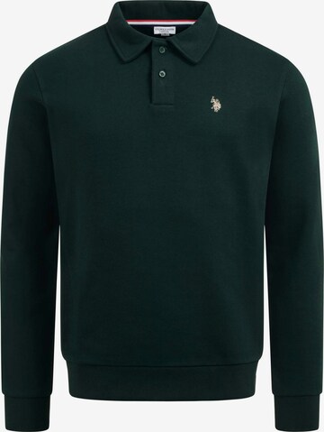 U.S. POLO ASSN. Sweatshirt in Green: front